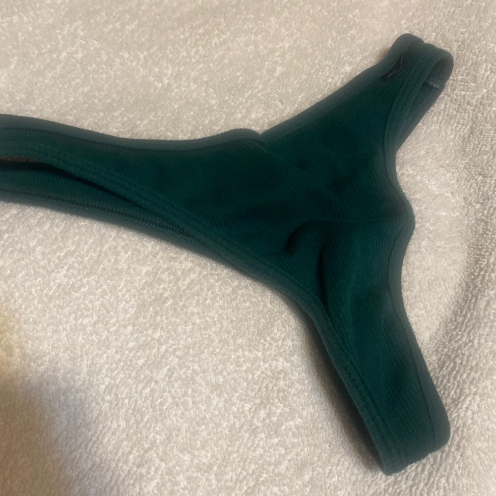 Green thong